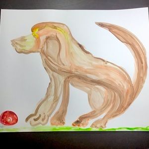 My bearly 🐶 dog portrait 🖼